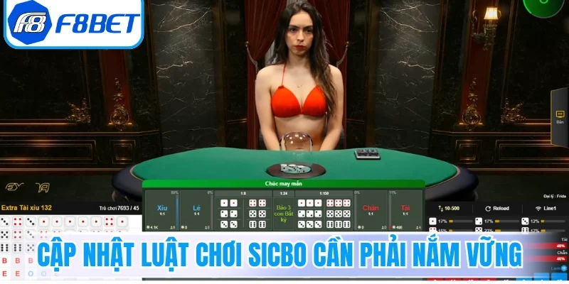 Cập nhật luật chơi Sicbo cần phải nắm vững