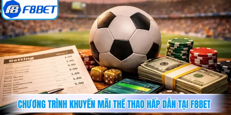 Chương trình khuyến mãi thể thao hấp dẫn tại F8BET