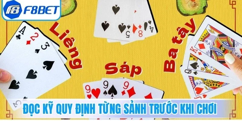 Đọc kỹ quy định từng sảnh trước khi chơi