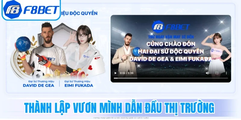 F8bet thành lập vươn mình dẫn đầu thị trường