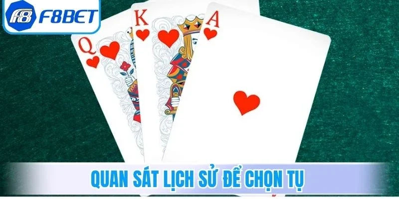 Quan sát lịch sử để chọn tụ