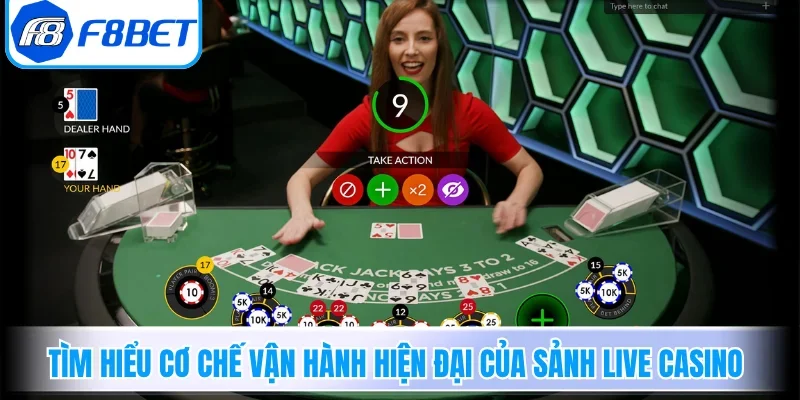 Tìm hiểu cơ chế vận hành hiện đại của sảnh Live casino