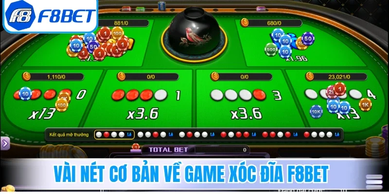 Vài nét cơ bản về game Xóc Đĩa F8bet